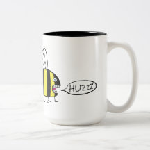 Abeille-ast l'abeille - tasse à deux tons de 444