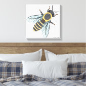 Abeille (blanc) - Toile (Insitu(Chambre))