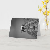 Abeille, carte (Fleur jaune)