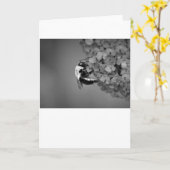 Abeille, carte (Fleur jaune)