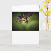 Abeille, carte (Fleur jaune)