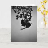 Abeille, carte (Fleur jaune)
