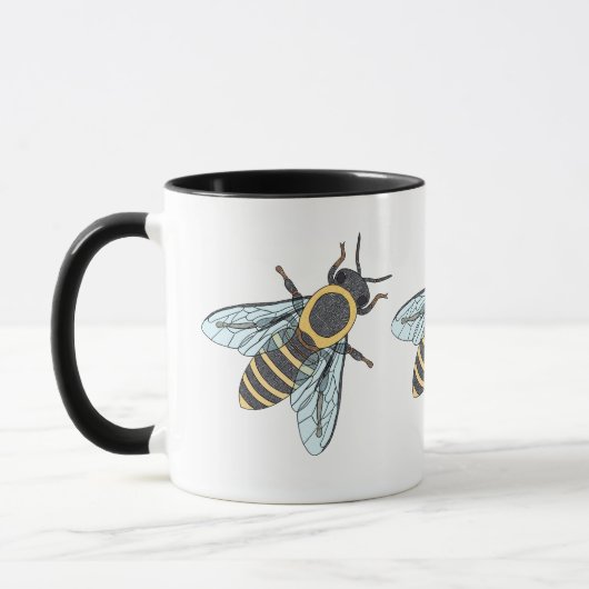 Abeille de miel (11oz) - Mug combo (Gauche)