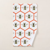 Abeille de miel apiculteur (Serviette à main)