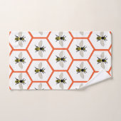 Abeille de miel apiculteur (Serviette à main)