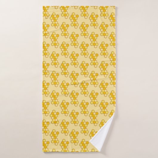 Abeille de miel imprimable (Serviette de bain)