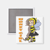 Abeille de miel Magnet (Recto/Verso)