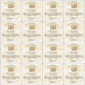 Abeille de miel sur le Étiquette de métro de balme (Devant)