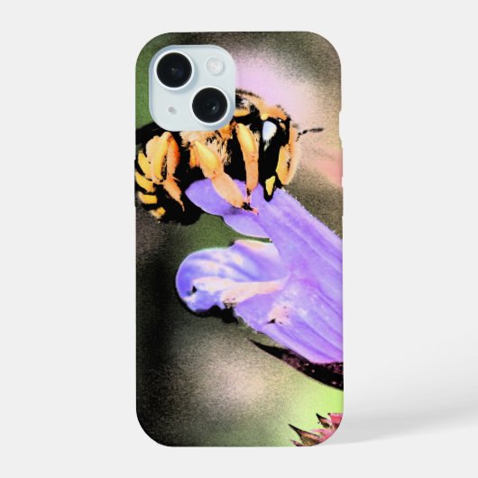 Abeille et fleur iphcna (Verso)