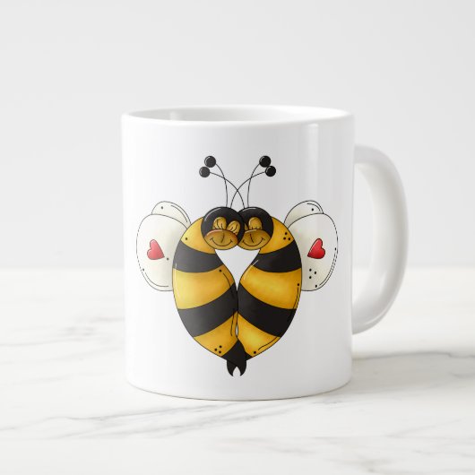 Abeille - Jumbo Mug (Devant droit)