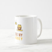 Abeille ma tasse de miel (Devant droit)