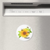 Abeille Magnet heureux (In Situ (Lave-vaisselle))