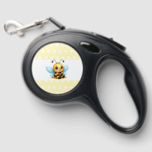 Abeille mignonne avec Poka Jaune points personnali