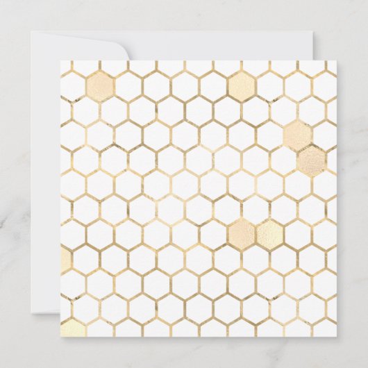 Abeille moderne Combien de peignes de miel carte (Dos)