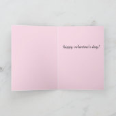 Abeille mon Valentine - carte douce de (Intérieur)