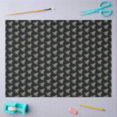 Abeille (noire) - Papier de soie (Artisanat)