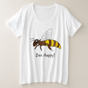 Abeille plus le T-shirt de taille
