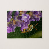 Abeille sur Flower Jigsaw Puzzle (Horizontal)