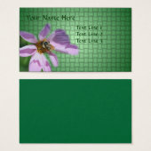 Abeille Sur La Fleur De Cosmos Rose (Devant & derrière)