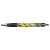 Abeille sur le stylo de nid d'abeilles (Dos)