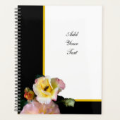 Abeille sur roses rose jaune Fleurs (Devant)