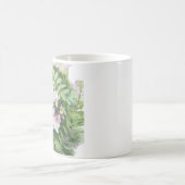 Abeille sur une Mug Flower (Centre)