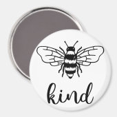 Abeille type Magnet noir (Recto/Verso)