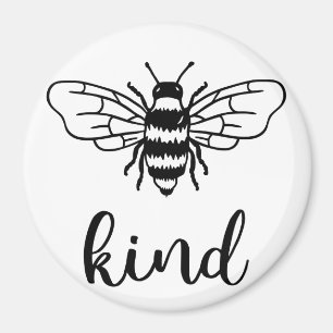 Abeille type Magnet noir