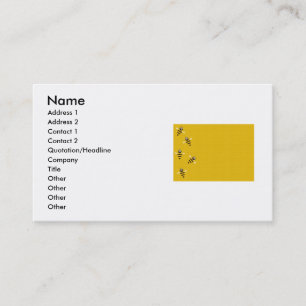 Abeilles 2 Carte de visite