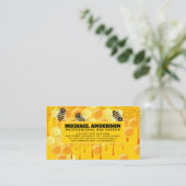 Abeilles de miel | Carte de visite de miel (Debout devant)