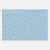 Abeilles d'or sur feuilles de papier d'emballage b (Devant 3)