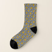 Abeilles et Boutons d'Or sur Gris (Gauche - extérieur)