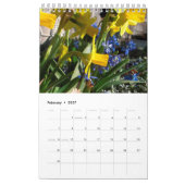 Abeilles et fleurs, beau calendrier des fleurs (Feb 2027)