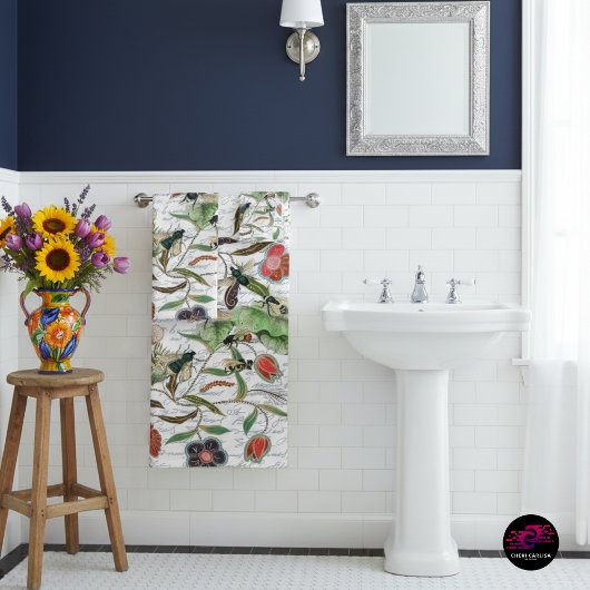 Abeilles et fleurs Vintages