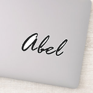 Abel-naam Sticker