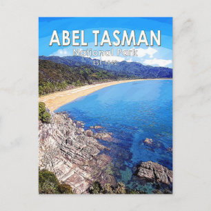Abel Tasman National Park New Zealand  Briefkaart