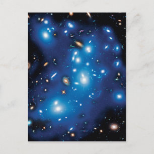 Abell 2744 Pandora Galaxy Cluster Space Foto Briefkaart