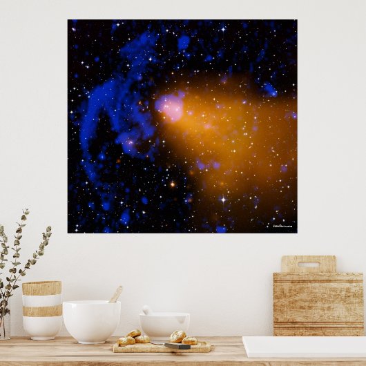 Abell 3376 poster (Keuken)