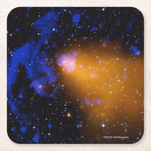 Abell 3376 vierkante kartonnen onderzetter (Voorkant)