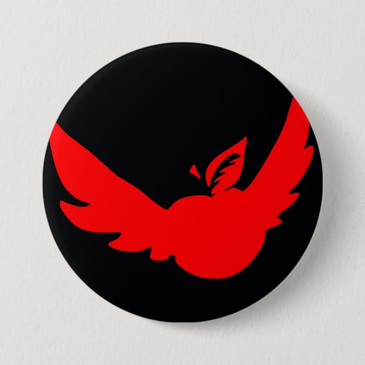 "Abelon" VP Pin Ronde Button 7,6 Cm (Voorkant)