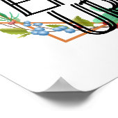 Abenteuer Postkarte Poster (Hoek)