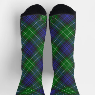 Abercrombie Blauw Groen Tartan Schotse ruit Sokken