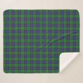 Abercrombie Blue Green Tartan Plaid Scottish (Devant (Horizontal))