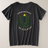 Abercrombie Clan Badge & Tartan avec devise (Design dos)
