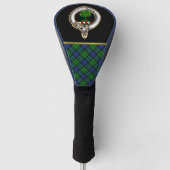 Abercrombie Clan Badge & Tartan  Golfheadcover (Voorkant)