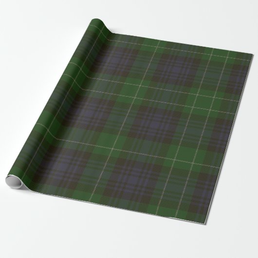 Abercrombie Clan Tartan Cadeaupapier (Uitgerold)