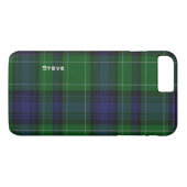 Abercrombie Clan Tartan Plaid iPhone 7 Plus Coque (Dos (Horizontal))