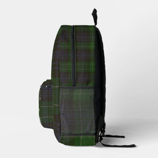 Abercrombie Clan Tartan schedel Bedrukte Rugzak (Rechts)