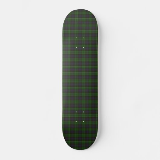 Abercrombie Clan Tartan - Scottish Ancestry Skateboard (Voorkant)