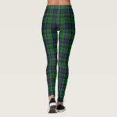 Abercrombie Custom Tartan Plaid Leggings (Achterkant)